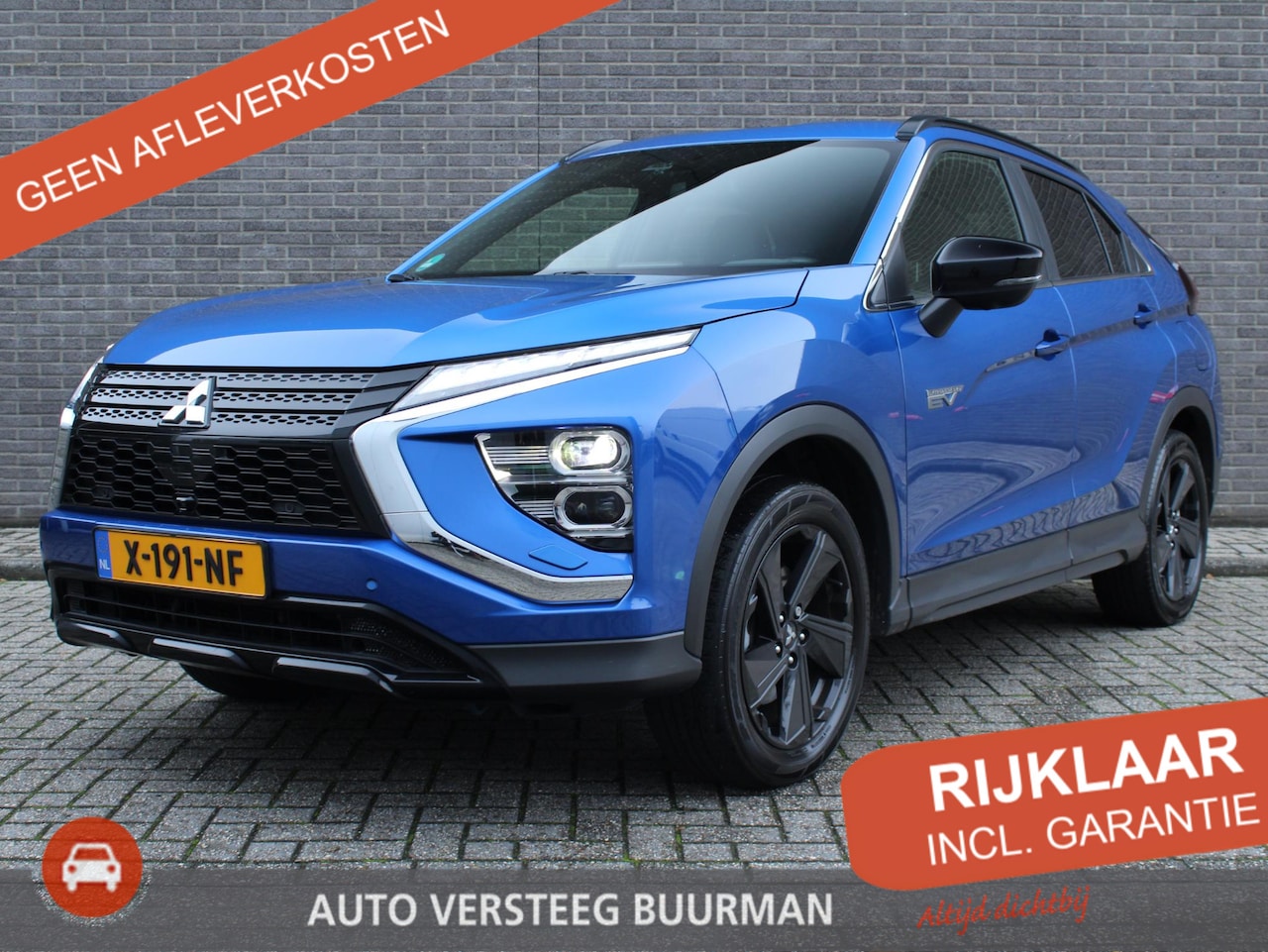 Mitsubishi Eclipse Cross - 2.4 PHEV Black Edition Automaat, Navigatie, Cruise/Climate control, Apple carplay/Android - AutoWereld.nl