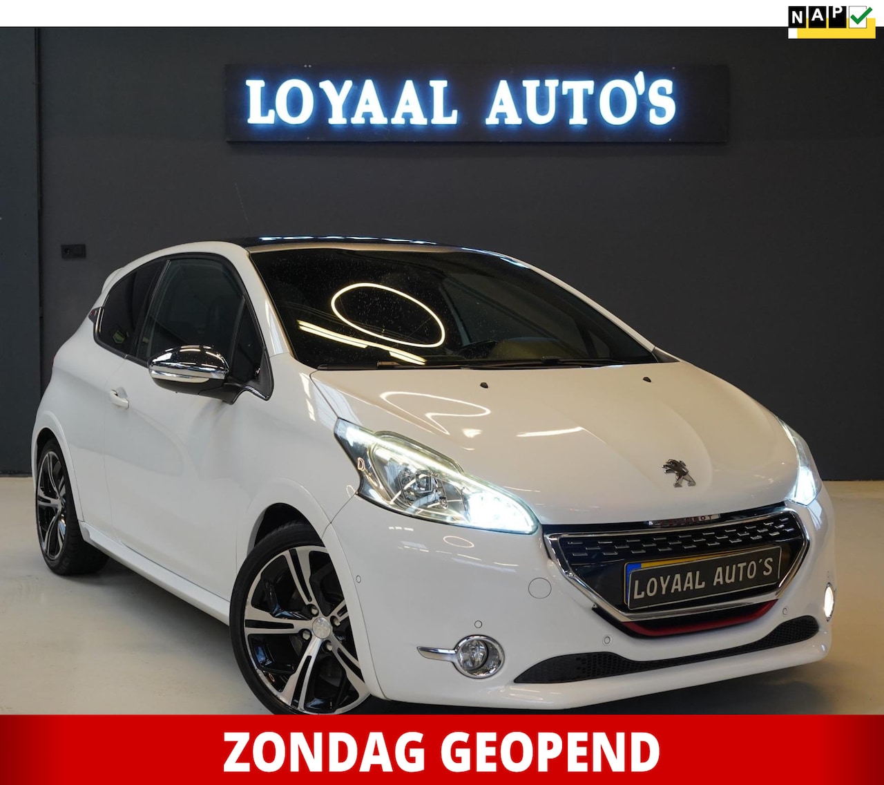 Peugeot 208 - 1.6 THP GTi | NAVI | XENON |200 PK | PANODAK | APK | NAP. - AutoWereld.nl