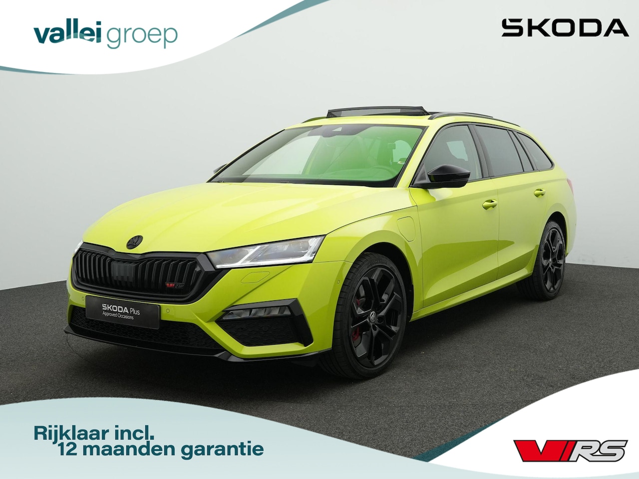 Skoda Octavia Combi - 1.4 TSI RS iV 245 pk DSG PHEV Business | Panoramadak | Geheugen-/massagestoelen | Adaptief - AutoWereld.nl