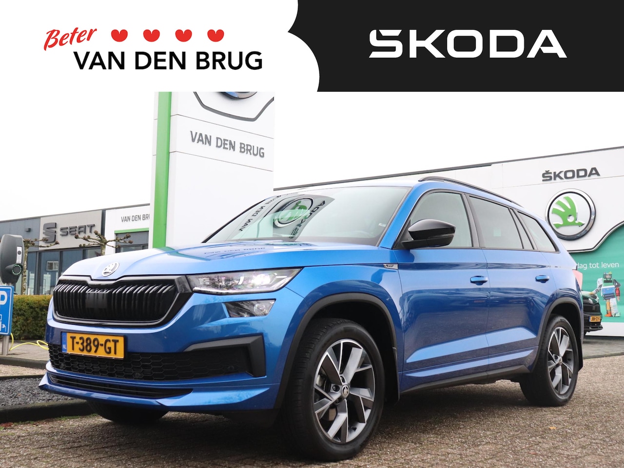 Skoda Kodiaq - 1.5 TSI 150pk Sportline Business | Trekhaak | Achteruitrijcamera | Stoelverwarming | Dodeh - AutoWereld.nl