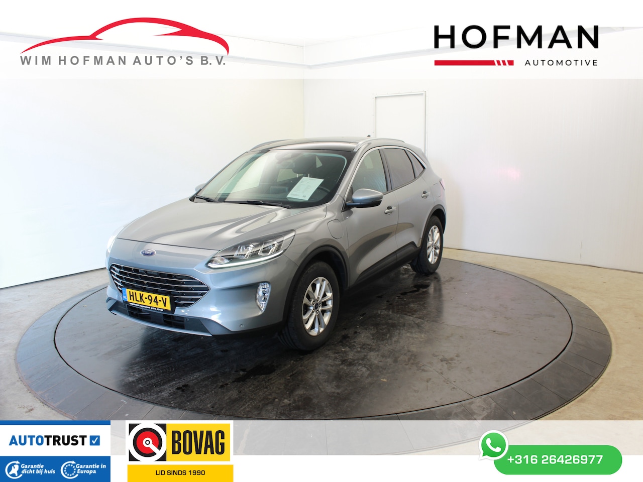 Ford Kuga - 2.5 PHEV 225Pk Titanium El Trekh 1500 Kg Panodak Camera Navi Virtual - AutoWereld.nl
