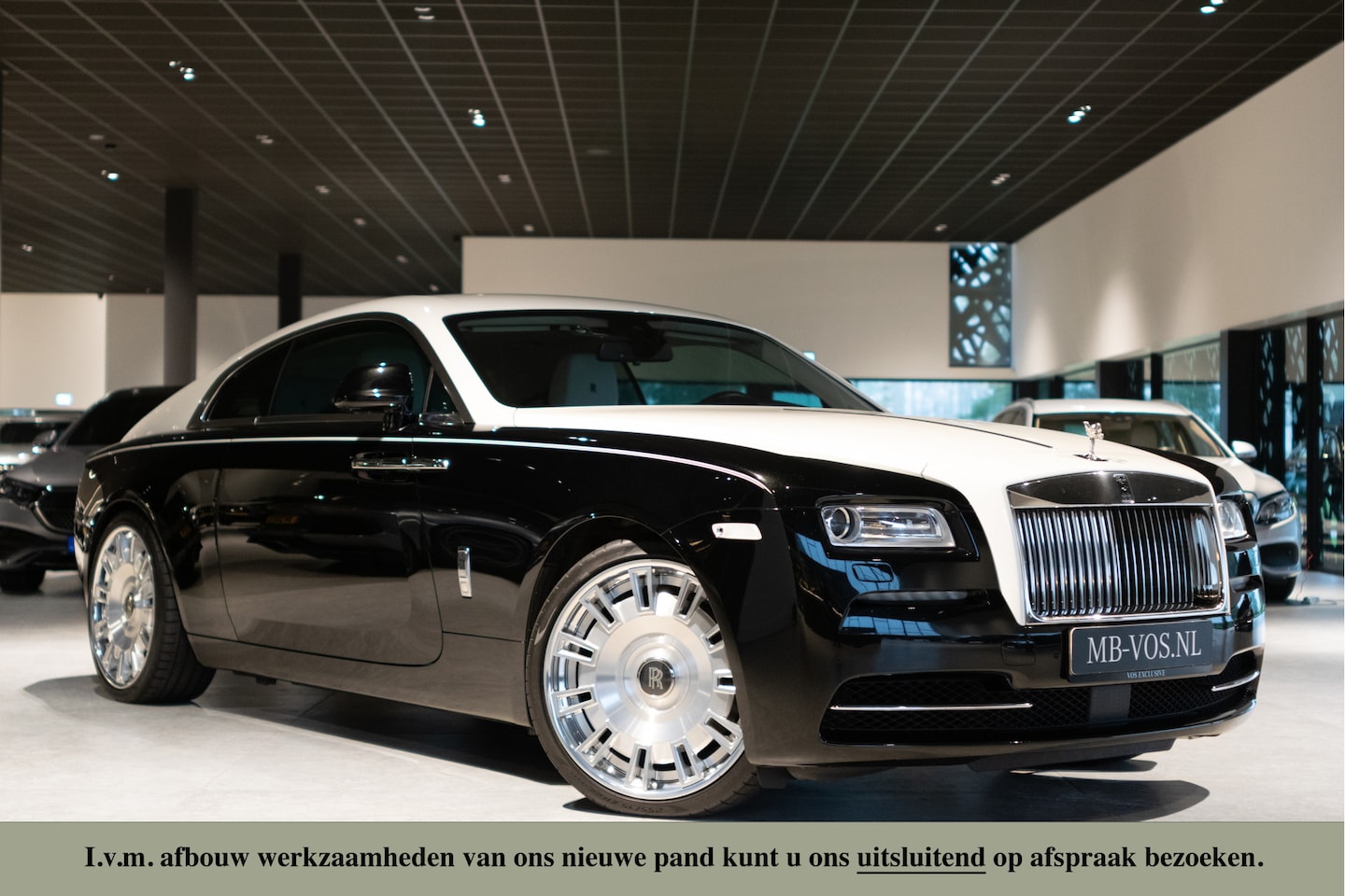Rolls-Royce Wraith - 6.6 V12 Starlight|22"|Bespoke|HUD|Driving Assistant|Full History - AutoWereld.nl