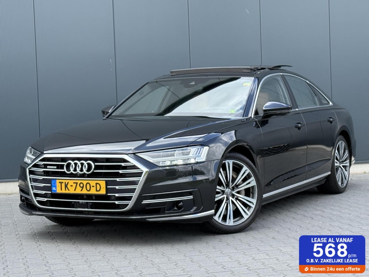 Audi A8 - 55 TFSI Quattro Pro Line Plus S-Line - Pano - Led - Head Up - AutoWereld.nl