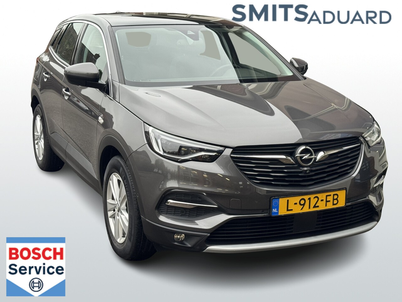Opel Grandland X - 1.2 Turbo Business Elegance 1.2 Turbo Business Elegance 130 Pk, Airco/ECC, Navigatie, Panorama dak, Trekhaak, - AutoWereld.nl