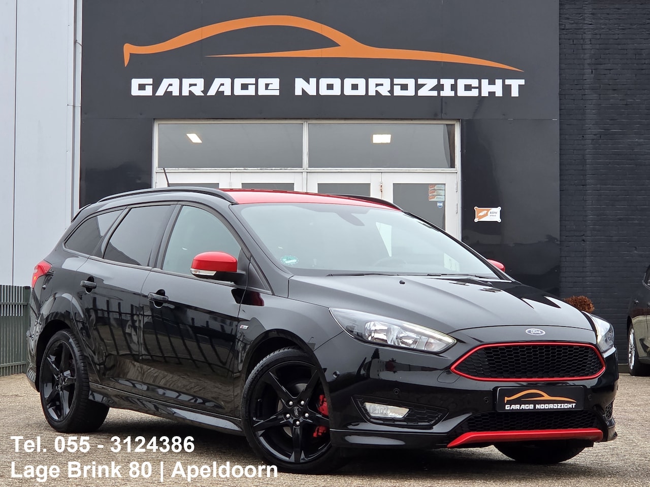 Ford Focus Wagon - 1.0 ST-Line NAVIGATIE|BLUE TOOTH MEDIA|ECC/AIRCO|STOELVERWARMING&STUUR|BLUE TOOTH TELEFONI - AutoWereld.nl