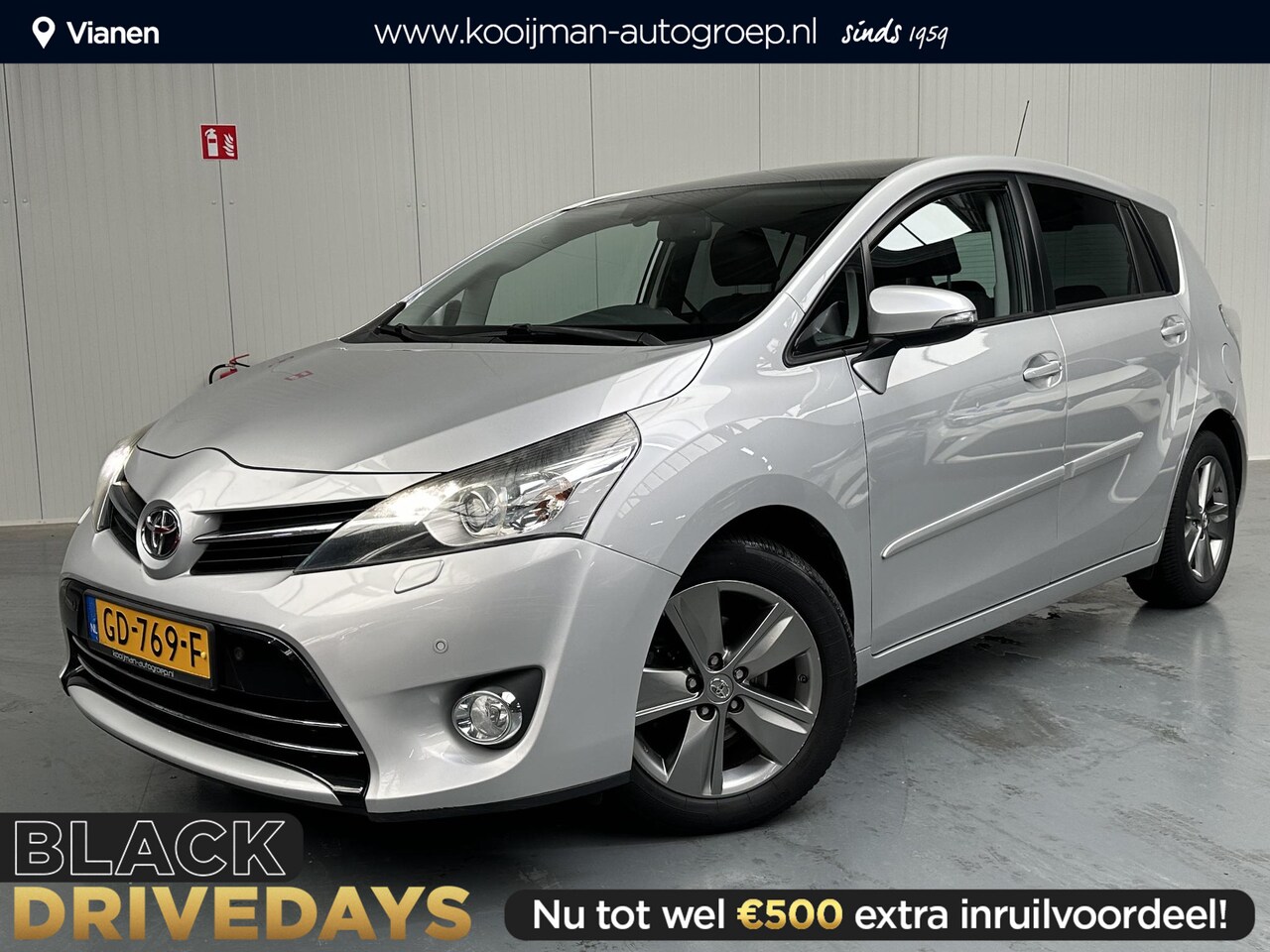 Toyota Verso - 1.8 VVT-i Dynamic Business Automaat met Panorama dak! - AutoWereld.nl