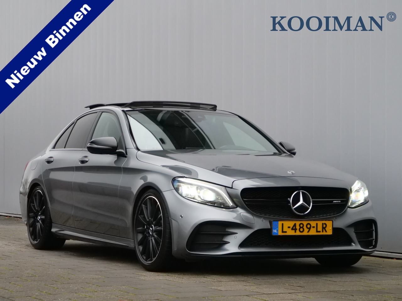 Mercedes-Benz C-klasse - AMG 43 4MATIC 391pk Premium Plus Pack Automaat Standverwarming / Schuifdak / 19 inch / App - AutoWereld.nl