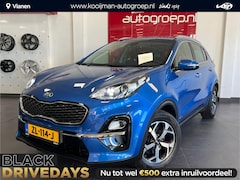 Kia Sportage - 1.6 T-GDI 4WD DynamicLine Automaat, boekjes compleet, dealer onderhouden, navigatie, cruis