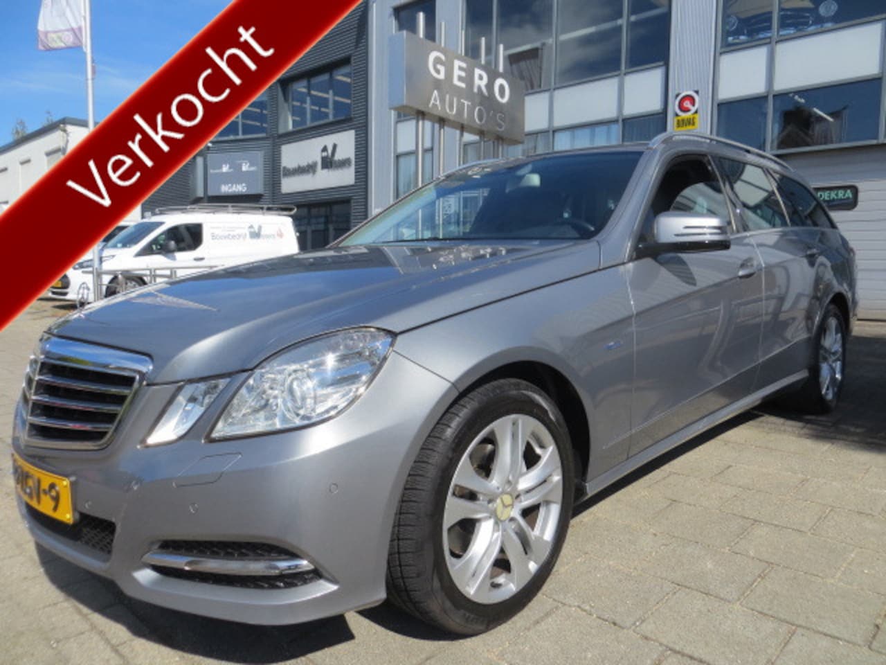 Mercedes-Benz E-klasse Estate - 200 CGI Business Class Avantgarde luxe auto ,rijd heerlijk en veel ruimte ! - AutoWereld.nl