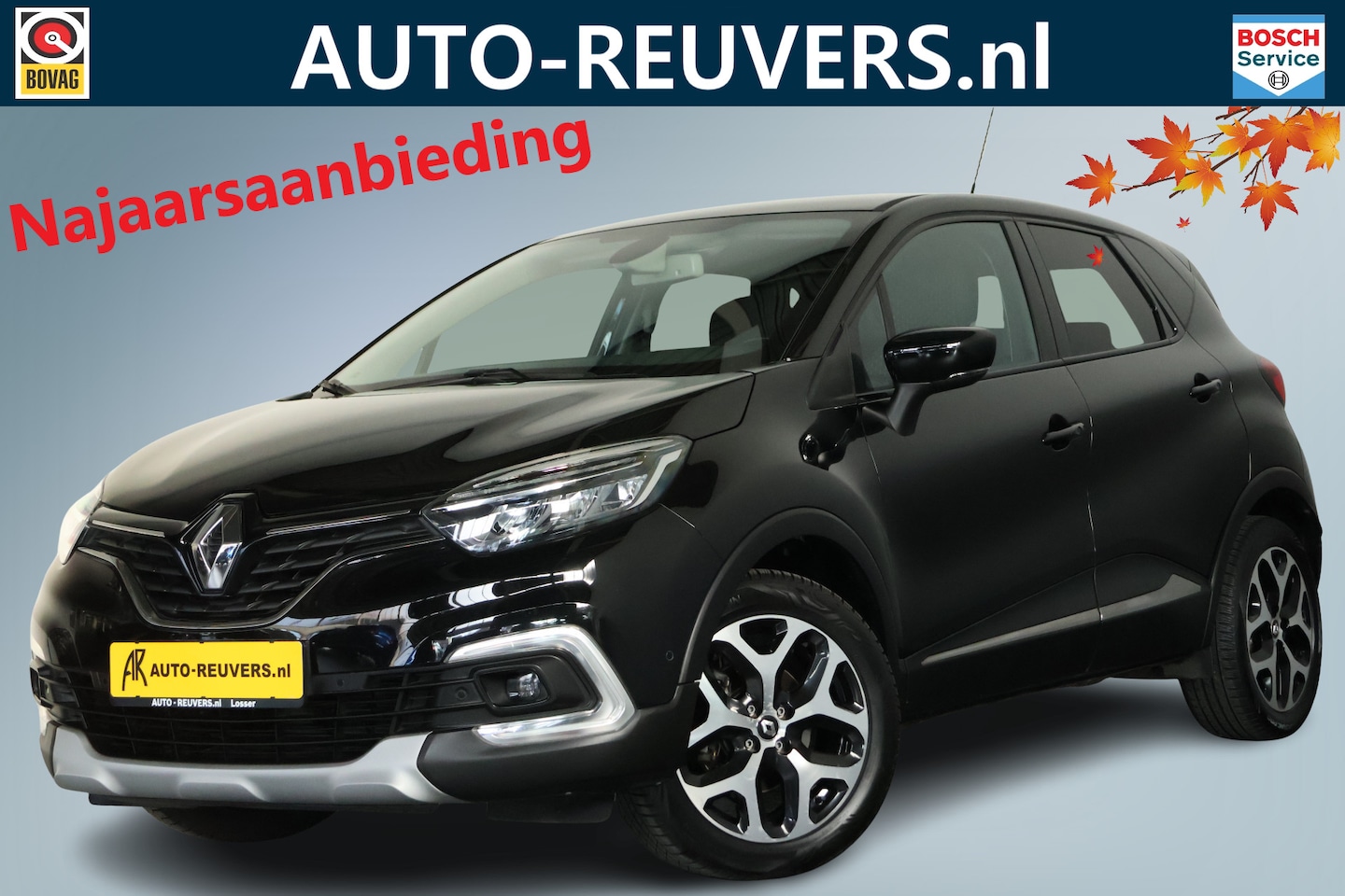 Renault Captur - 1.3 TCe Intens Navi / Bluetooth / trekhaak / DAB / Allseason - AutoWereld.nl