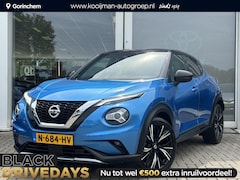 Nissan Juke - 1.0 DIG-T N-Design | Bose premium audio | Leder/Alcantara interieur | Trekhaak | Dodehoek