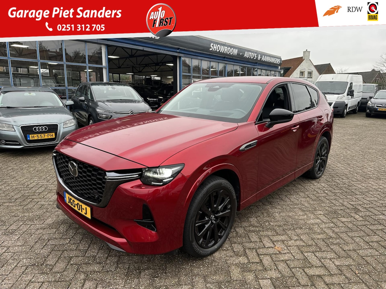 Mazda CX-60 - 2.5 e-SkyActiv PHEV Homura I 360 camera I Stoel/stuur verw. I HUD I - AutoWereld.nl