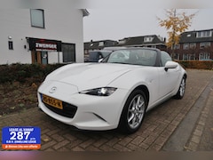 Mazda MX-5 - 1.5 SkyActiv-G 131 TS 1EIGENAAR|AIRCO|CRUISECONTROL|BLUETOOTH|XENON-LED|ORIGINEEL NEDERLAN