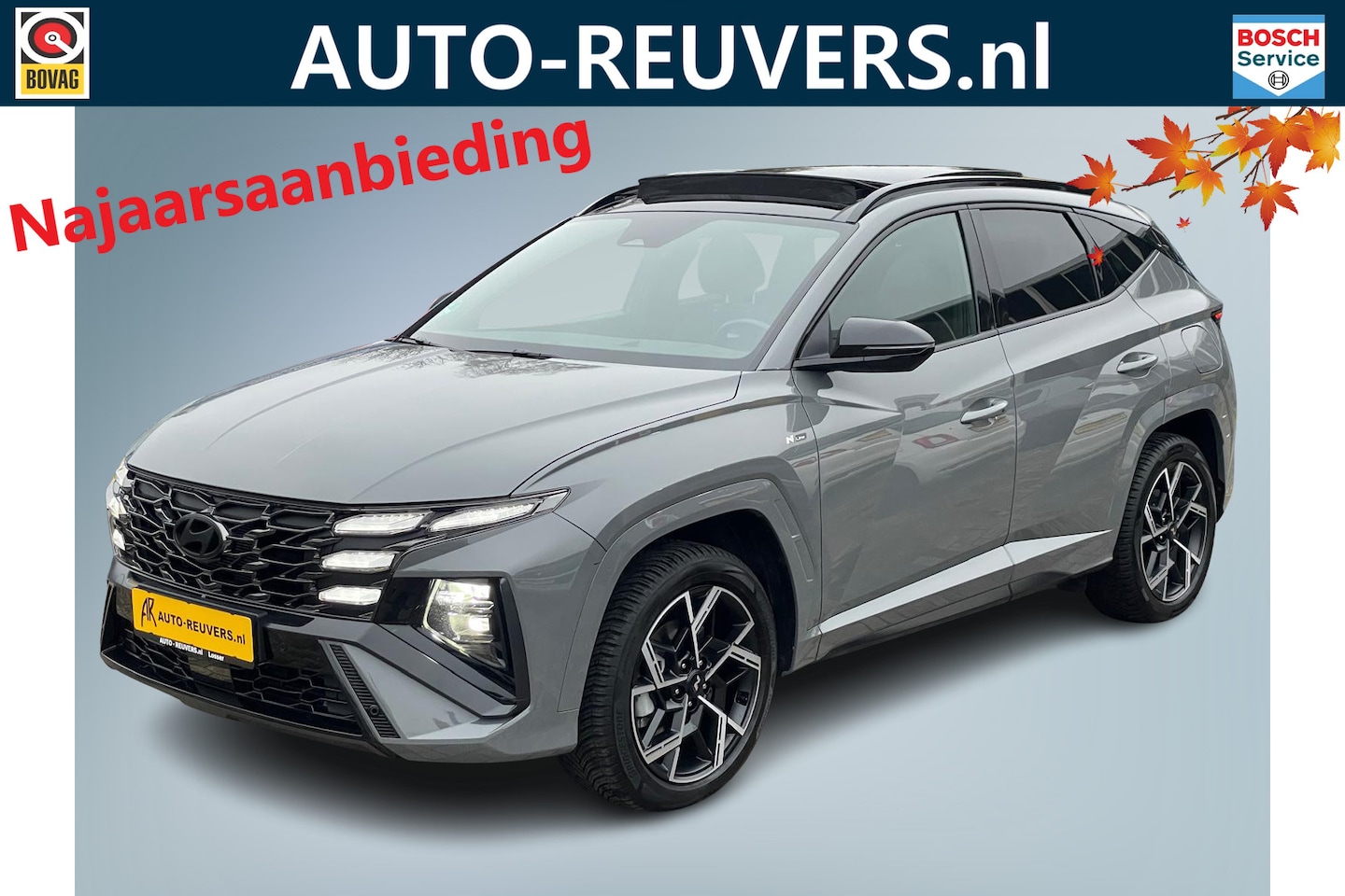 Hyundai Tucson - 1.6 T-GDI PHEV N Line 4WD (Nieuw Model) / Opendak / HUD / ACC / CarPlay / Cam - AutoWereld.nl