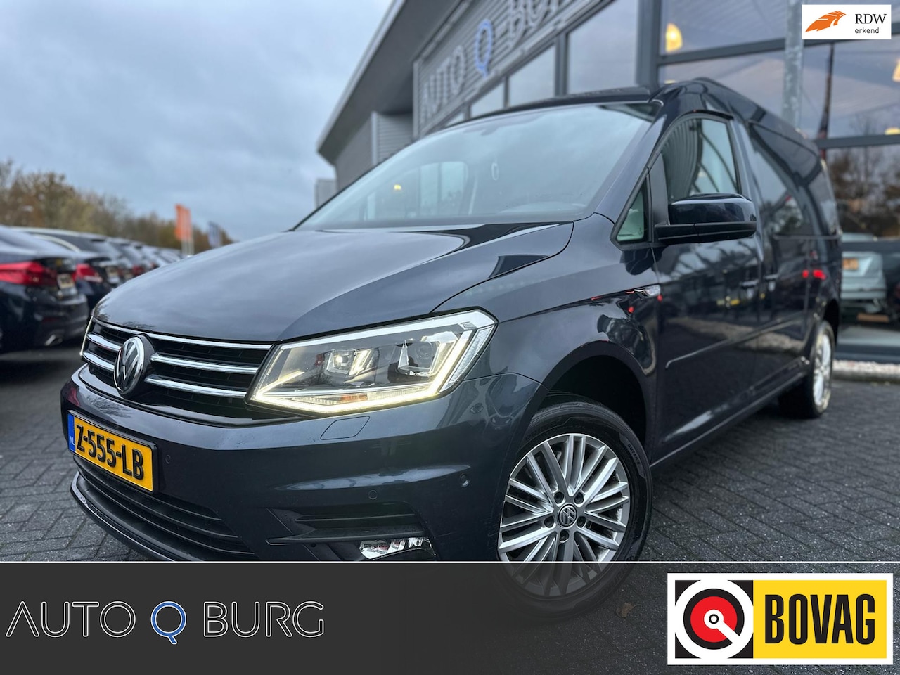 Volkswagen Caddy Maxi - 1.4 TSI Trendline | 5 Personen | DSG | Trekhaak | Climate | Navi | Cruise | LMV | PDC | Ca - AutoWereld.nl