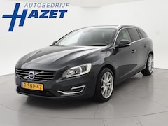 Volvo V60 - 2.4 D6 AWD PLUG IN HYBRID SUMMUM + NW AIRCOPOMP | TREKHAAK 1800 kg | LEDER