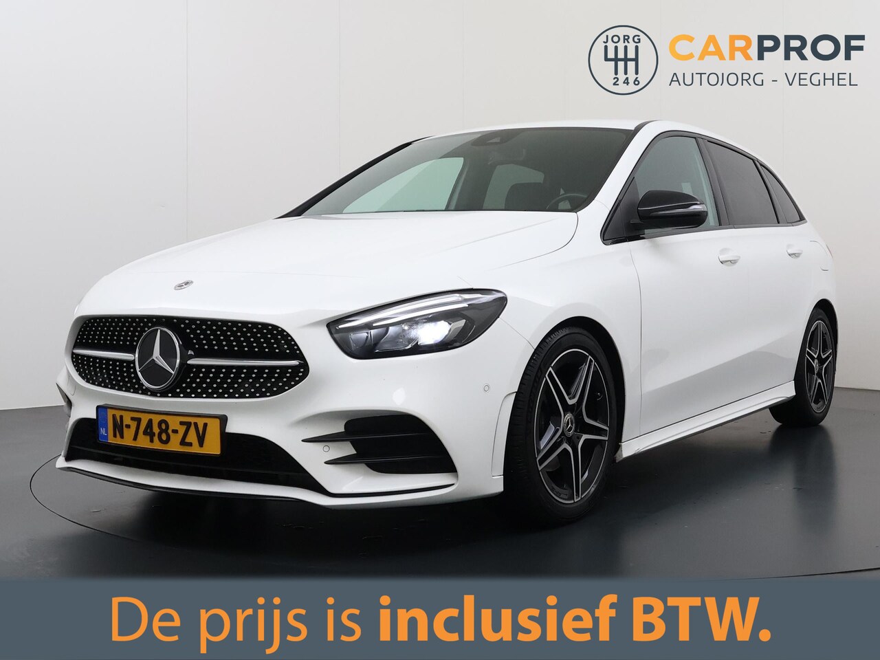 Mercedes-Benz B-klasse - 180d Business Solution AMG Trekhaak | Stoelverwarming |  NAP - AutoWereld.nl