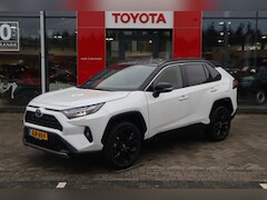 Toyota RAV4 - 2.5 HYBRID STYLE APPLE/ANDROID LEDER STOEL/STUUR/VOORRUITVERWARM. JBL 360GR-CAM ELEK. ACHT