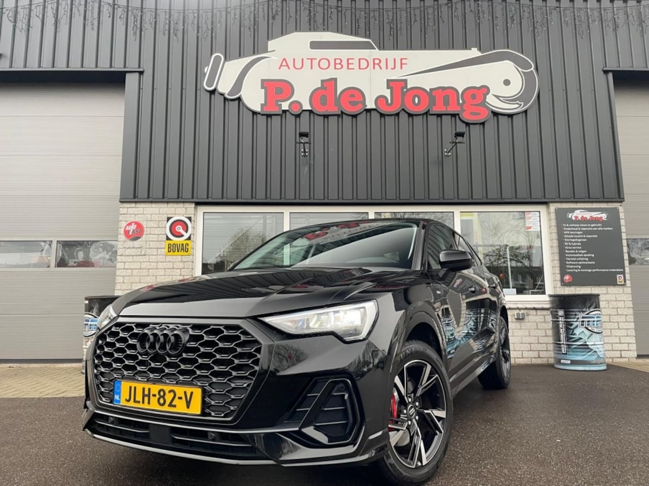 Audi Q3 Sportback - 45 TFSI e S-line, Luxe ambianceverlichting, Stoelverwarming, Leder, Hybride, Digitaal dash - AutoWereld.nl