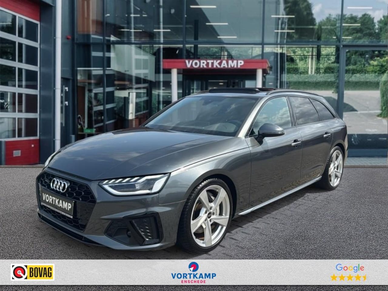 Audi A4 - 50 TDI QUATTRO S-LINE PANO-DAK/CAMERA/NAVI/ACC/STOELVERW/E-KLEP - AutoWereld.nl