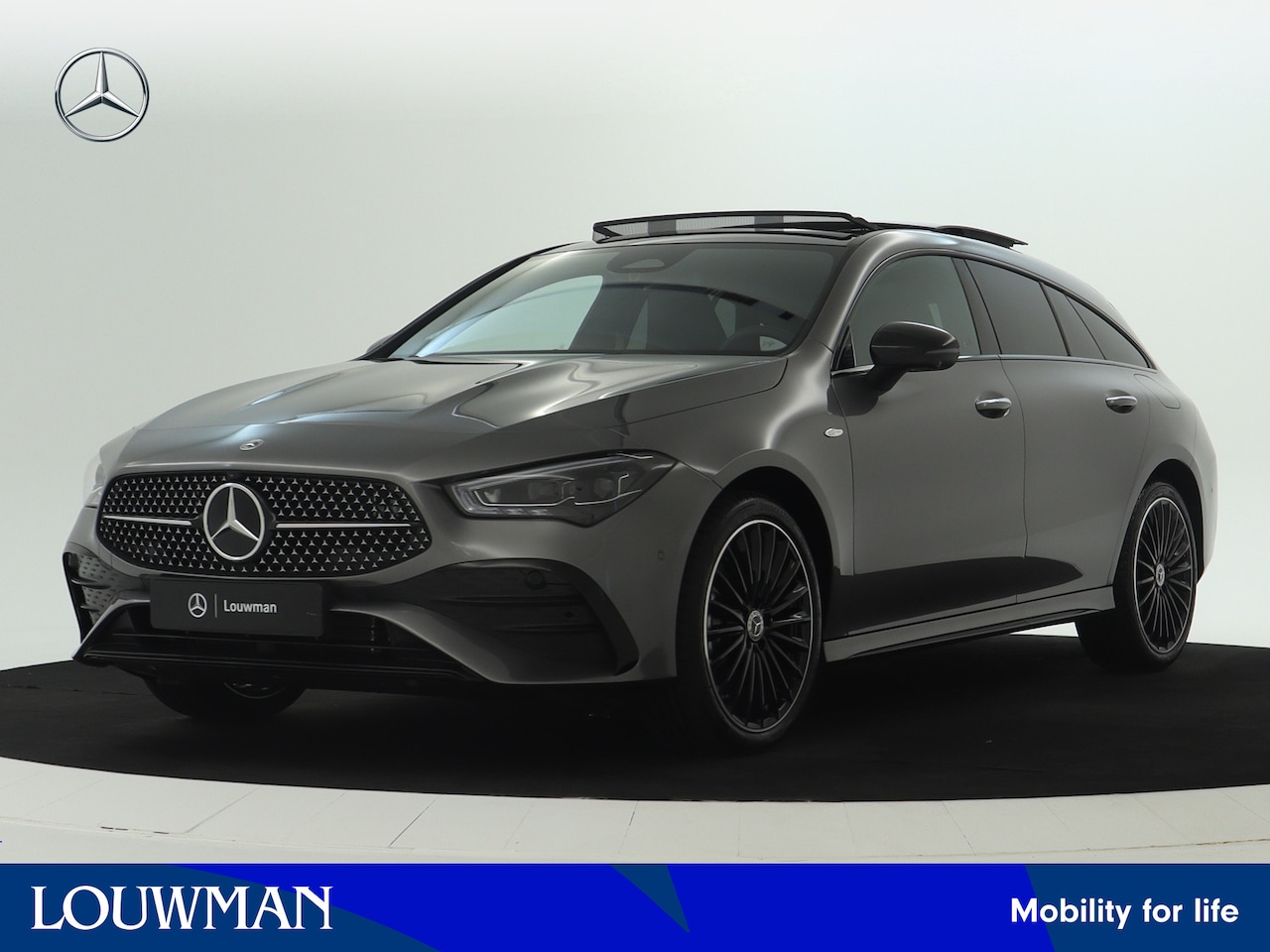 Mercedes-Benz CLA-klasse Shooting Brake - 250 e Business Solution AMG | Trekhaak | AMG Line Plus pakket | Nightpakket | Parkeerpakke - AutoWereld.nl
