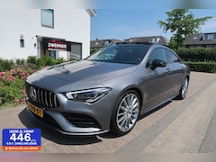 Mercedes-Benz CLA-Klasse - 250 AMG-NIGHT 225pk PANORAMADAK|SFEERVERLICHTING|WIDESCREEN|360CAMERA|BURMESTER|DEALER OND