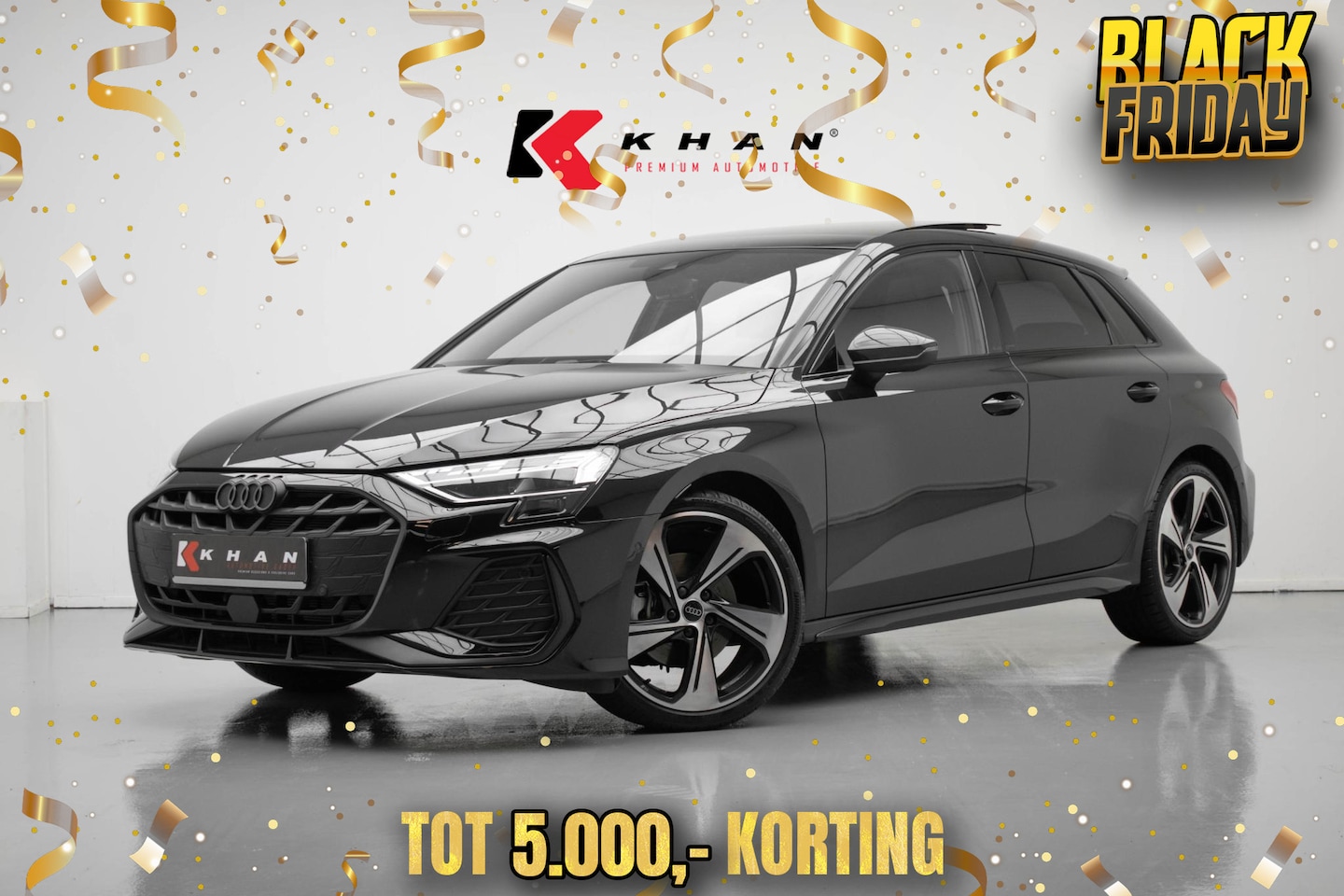 Audi A3 Sportback - 35 TFSI S edition |3xS-line|Pano|Carbon|HUD|Sonos|Memory|RS Stoelen - AutoWereld.nl