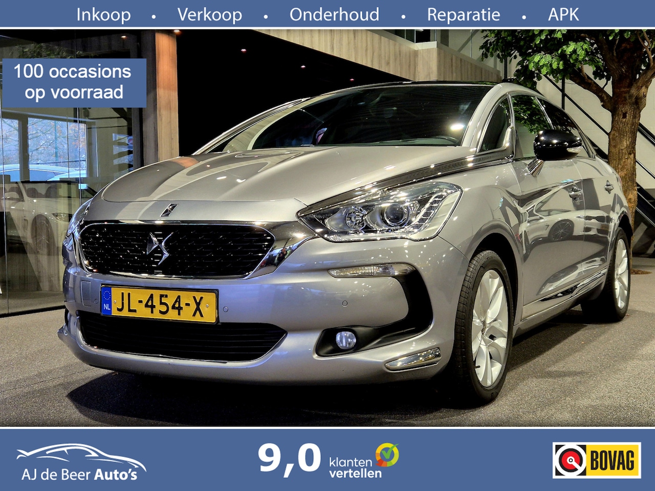 DS 5 - 1.6 TurboHP 165pk Business Executive Pano | Navi | Camera | Clima | Half leder - AutoWereld.nl