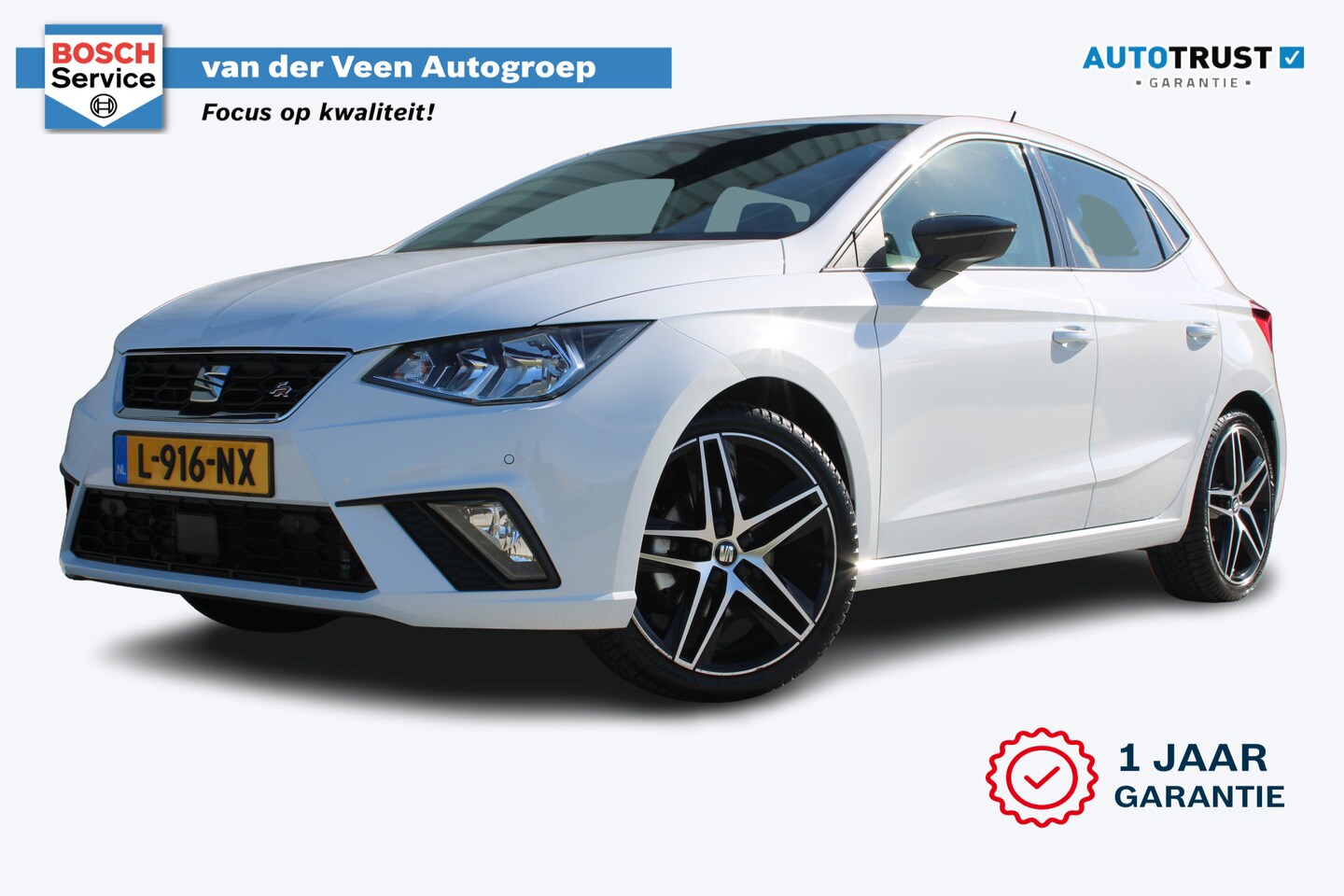 SEAT Ibiza - 1.0 EcoTSI FR Business Intense | Incl. 12 maanden garantie | Beats audio | Adaptieve cruis - AutoWereld.nl