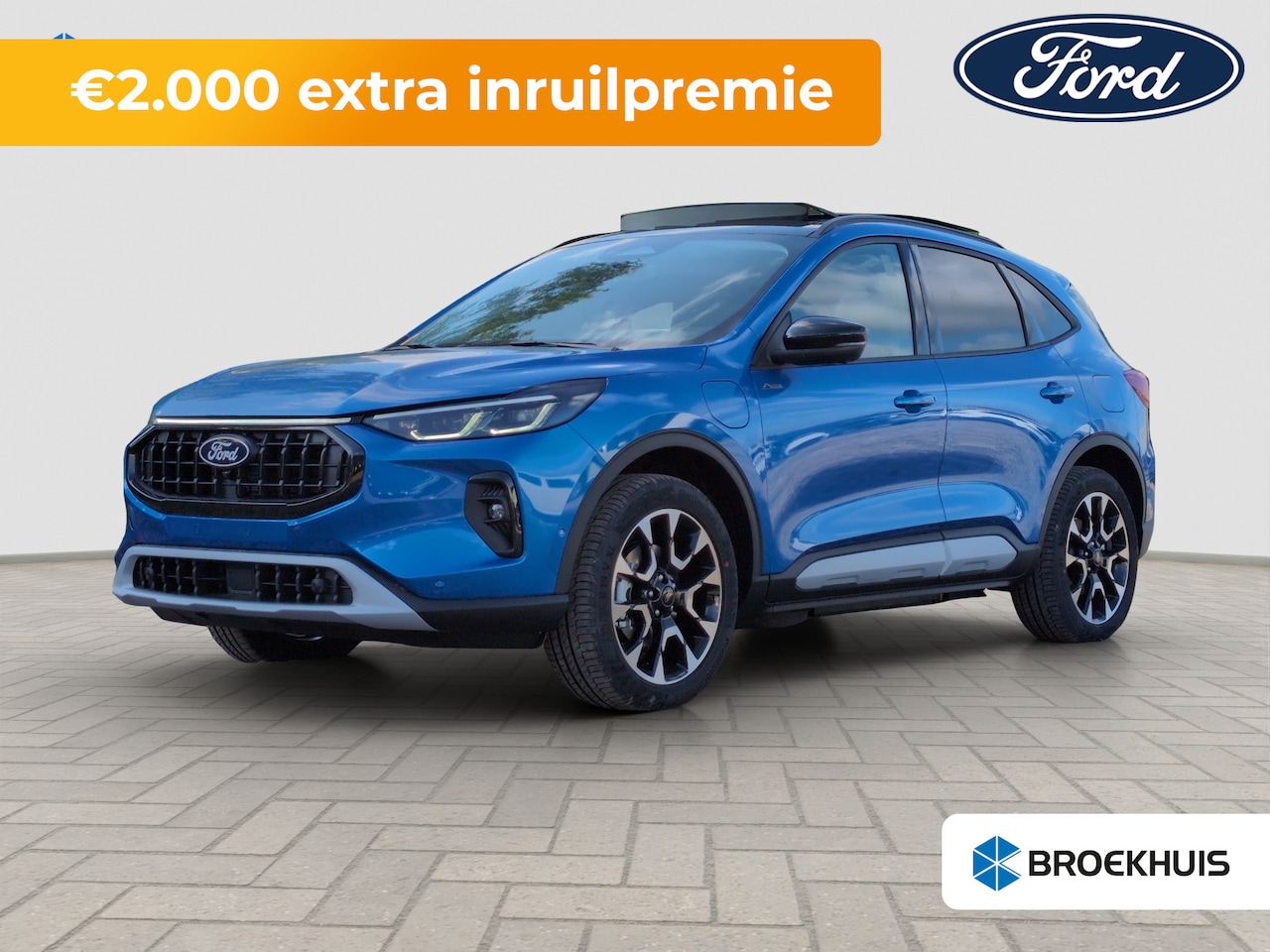 Ford Kuga - 2.5 PHEV Active X | Achteruitrij assistent | Achteruitrijcamera | Apple Carplay/Android Au - AutoWereld.nl