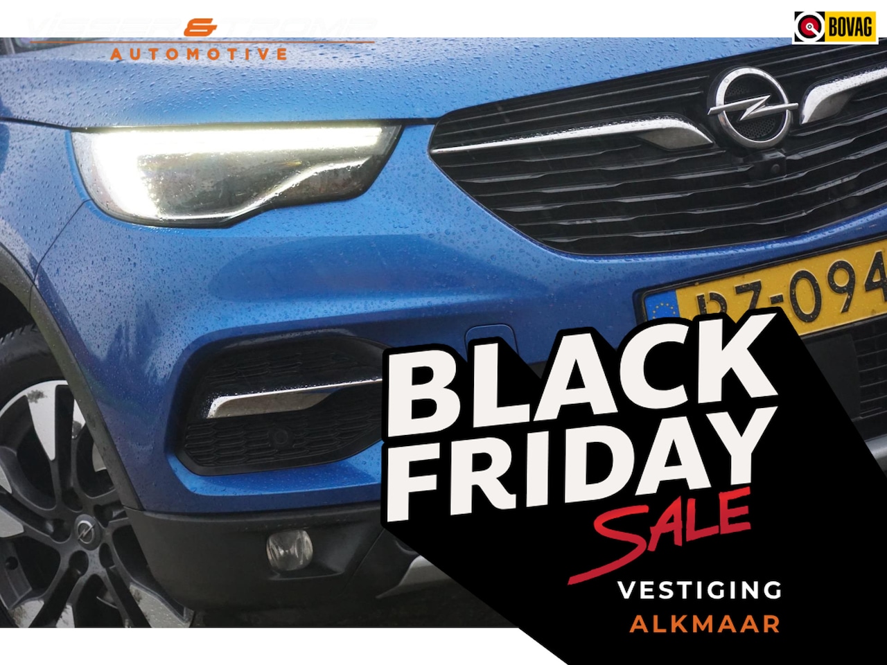 Opel Grandland X - 1.2 Turbo Business Executive - Topaz Blue - Carplay/Camera/Trekhaak - AutoWereld.nl