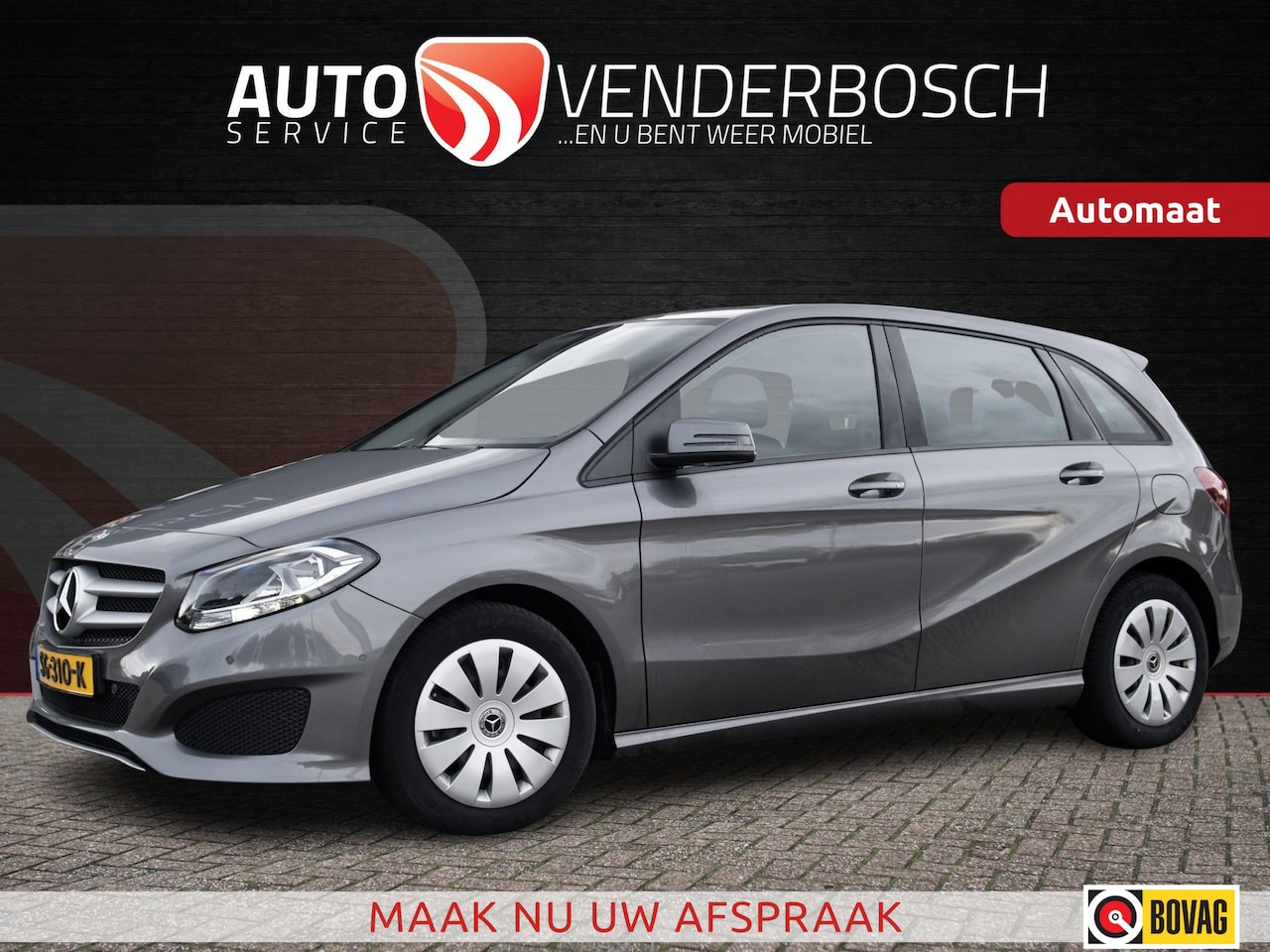 Mercedes-Benz B-klasse - 180 122pk Automaat | Camera | Bluetooth | 1e Eig | NL Auto - AutoWereld.nl