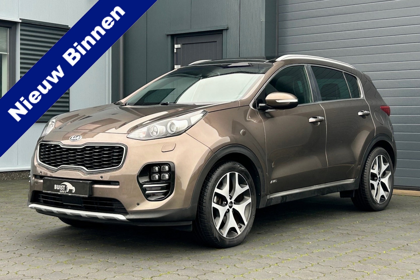 Kia Sportage - 1.6 T-GDI 4WD GT-Line PlusLine BOMVOL! 92662KM! 2e eig.! - AutoWereld.nl
