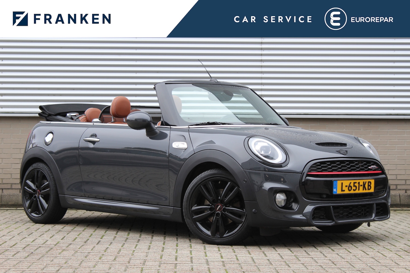 MINI Cabrio - Mini 2.0 Cooper S Chili | JCW | Leder | Harman Kardon | Navigatie | Camera - AutoWereld.nl