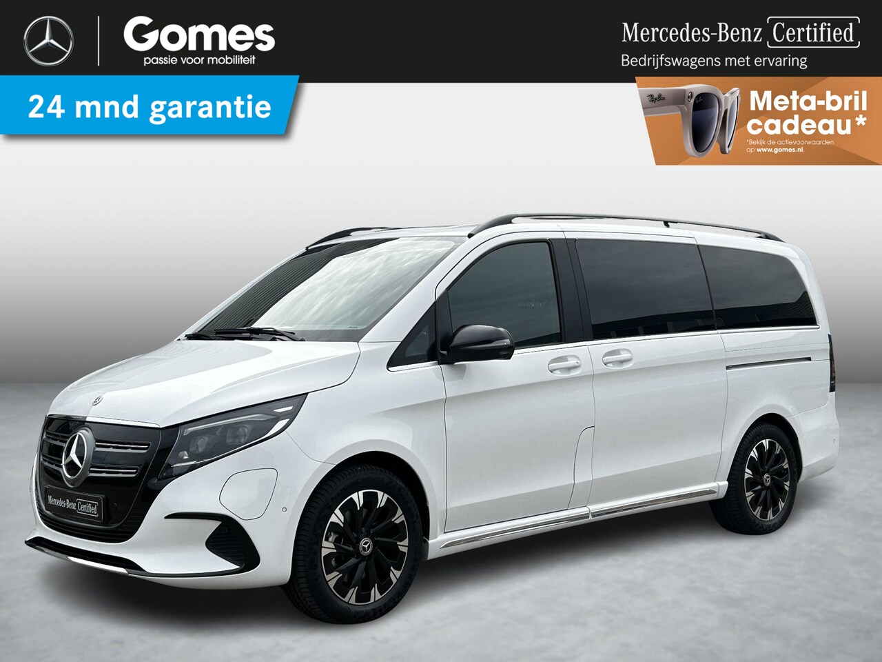 Mercedes-Benz EQV - 300 L2 6-Persoons | 6 Persoons | Burmester | Memory | Cruise Control - AutoWereld.nl