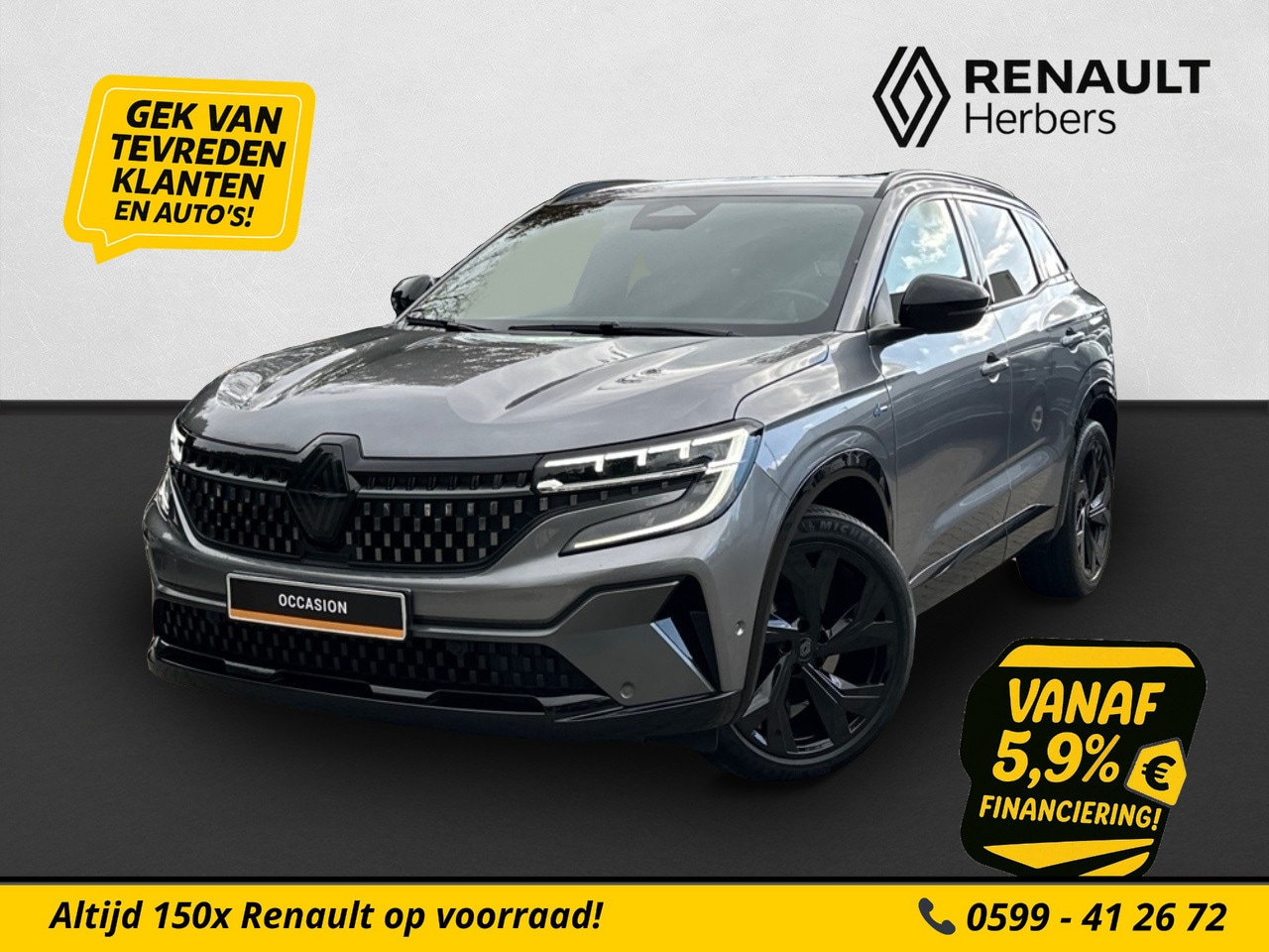 Renault Austral - 1.2 E-Tech full hybrid 200 Esprit Alpine NAVI / ECC / CRUISE / CAMERA - AutoWereld.nl
