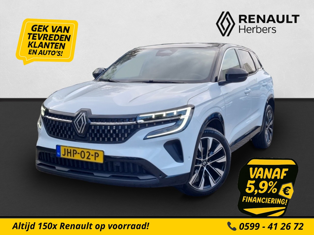 Renault Austral - 1.2 Mild Hybrid 160 Techno EDC / AUTOMAAT / CAMERA / 19 INCH / 1800 KG TREKGEWICHT - AutoWereld.nl