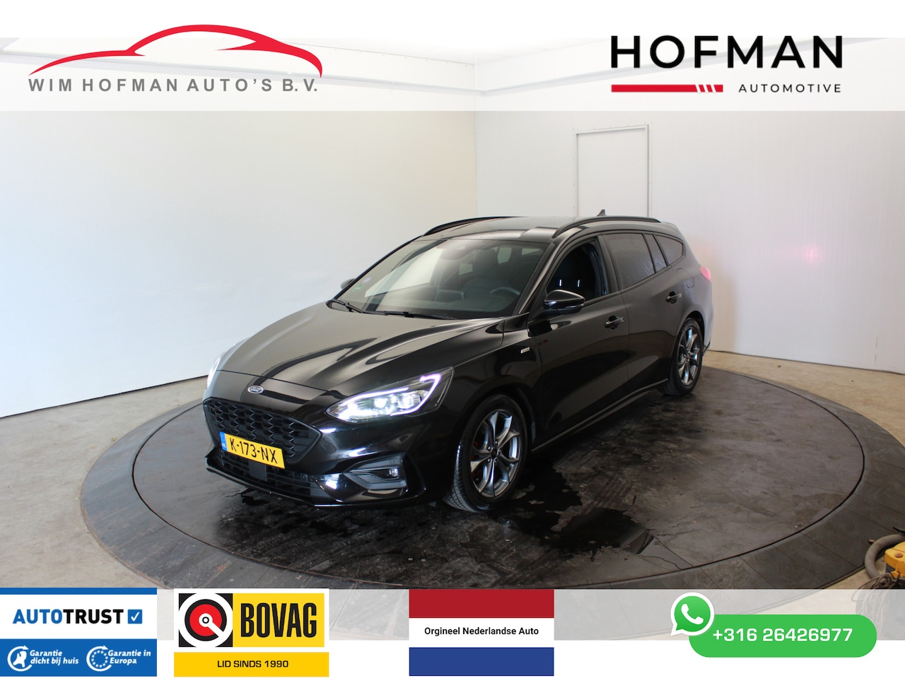 Ford Focus Wagon - 1.0 EcoBoost Hybrid ST Line X 155 PK | B&O | El-aKlep | TrekH | Cam | Keyless | WinterPack - AutoWereld.nl