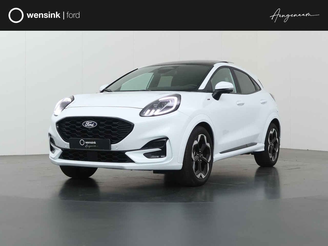 Ford Puma - 1.0 EcoBoost Hybrid ST-Line X | Trekhaak | Facelift | Panoramadak | Winterpack | Cruise Co - AutoWereld.nl