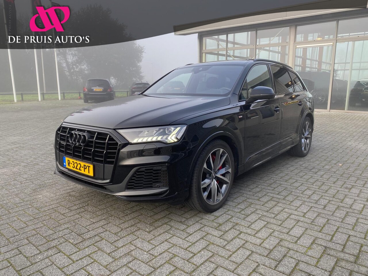 Audi Q7 - 60 TFSI e quattro Competition Top View 360° Camera Pano Trekhaak Matrix Alcantara Hemel - AutoWereld.nl