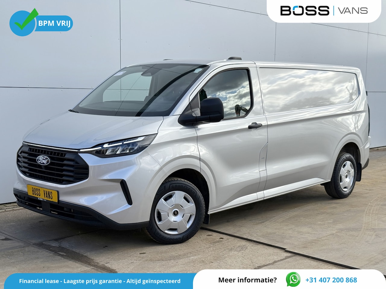 Ford Transit Custom - 320 2.0 TDCI 136PK L2H1 LED Adaptieve Cruise Control Camera Carplay Stoelverwarming Parkee - AutoWereld.nl