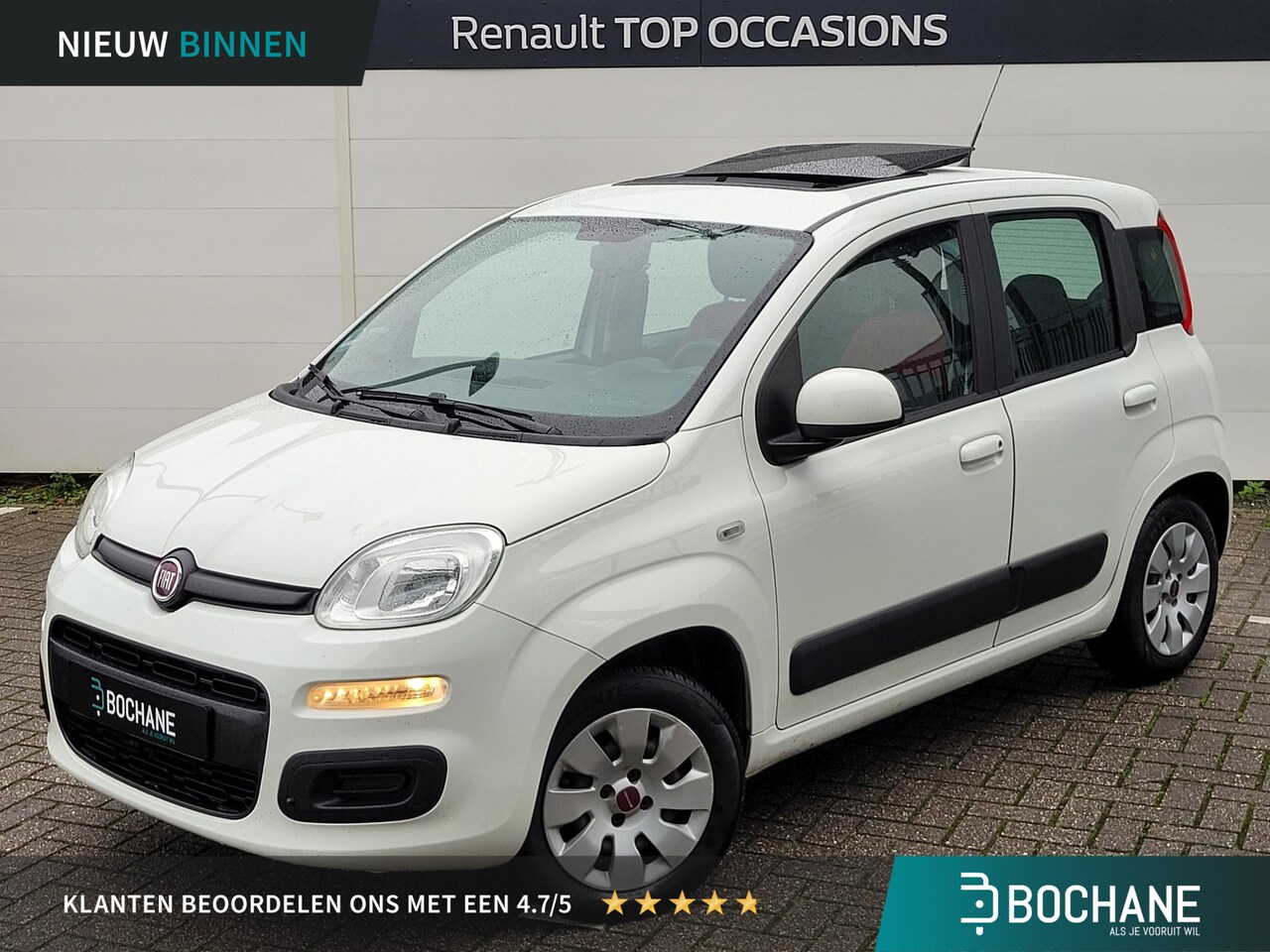Fiat Panda - 0.9 TwinAir Edizione Cool | Automaat | Hoge Zit | Schuif/Kantel-Dak | Trekhaak | Airco - AutoWereld.nl