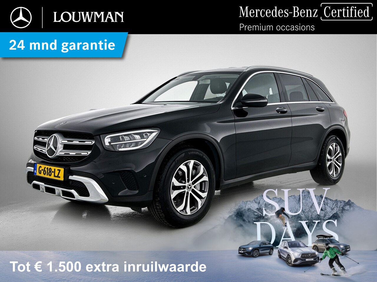 Mercedes-Benz GLC-klasse - 200 Business Solution Limited | Lichtmetalen velgen | Navigatie | Parking support met came - AutoWereld.nl