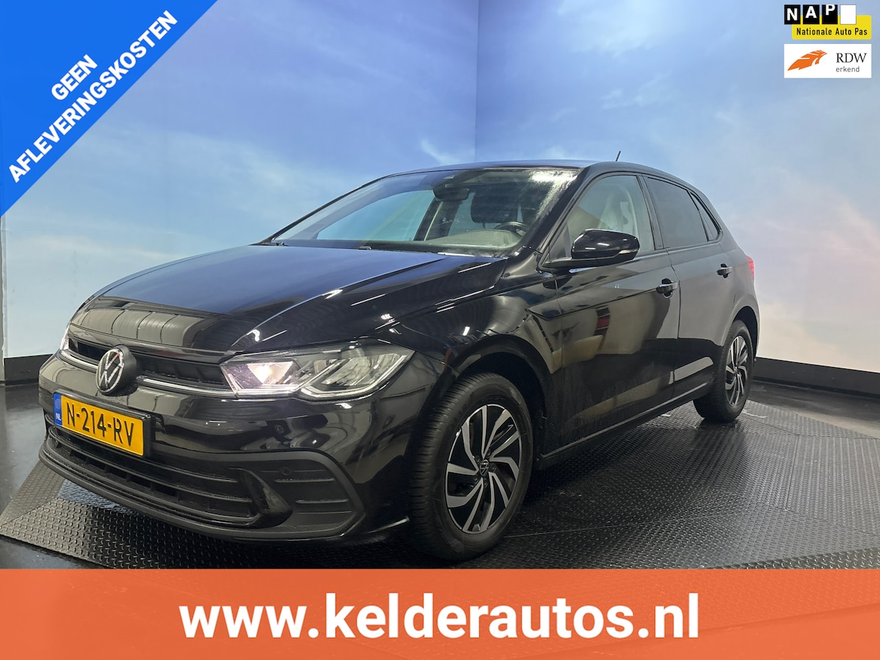 Volkswagen Polo - 1.0 TSI Life Business Auomaat | Navi | Clima | Cruise | PDC | Stoelverwarming - AutoWereld.nl