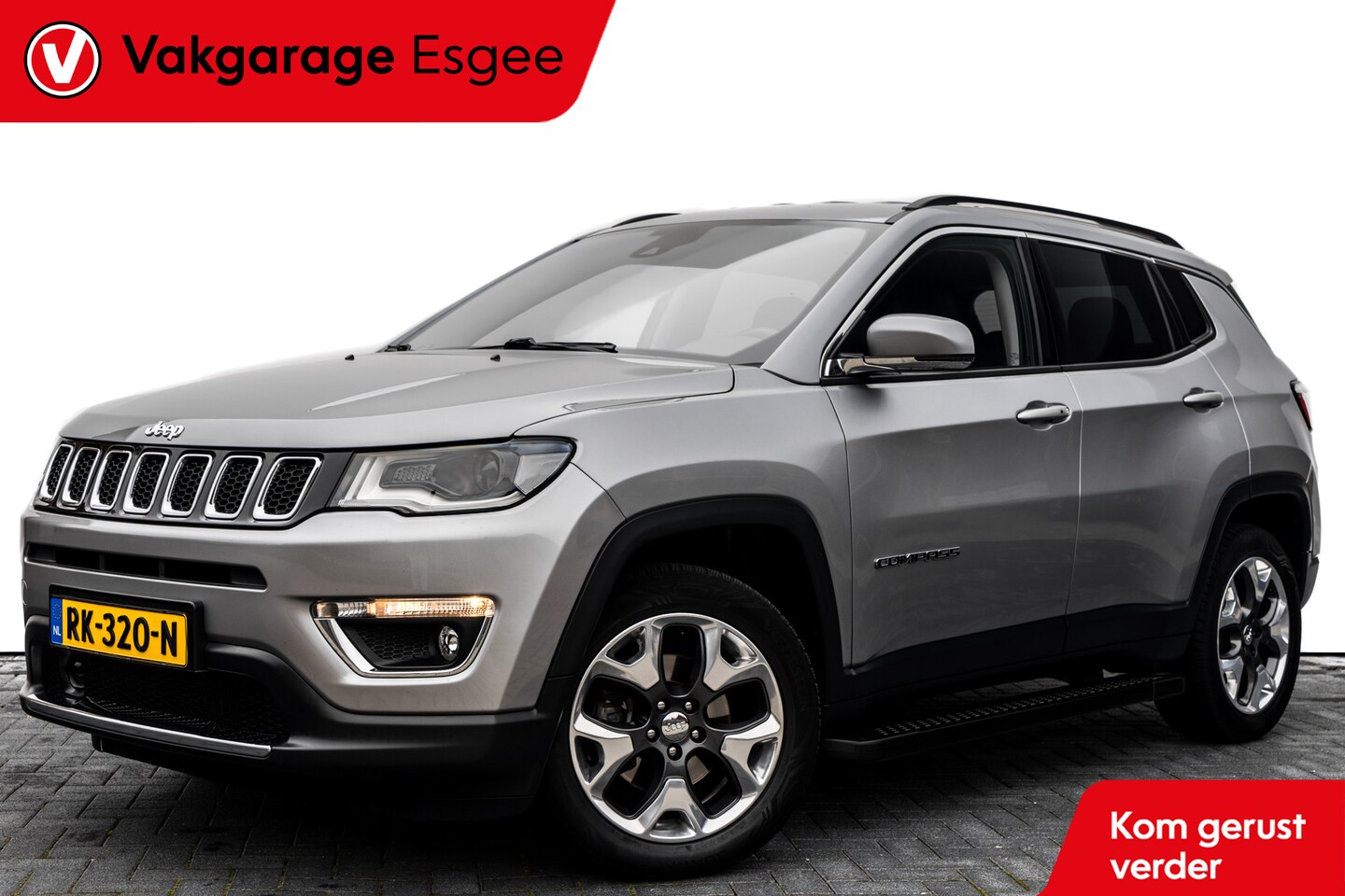 Jeep Compass - 1.4 MultiAir Limited 4x4 . | Clima |  Keyless entry | Navigatie | PDC | Cruise control | - AutoWereld.nl