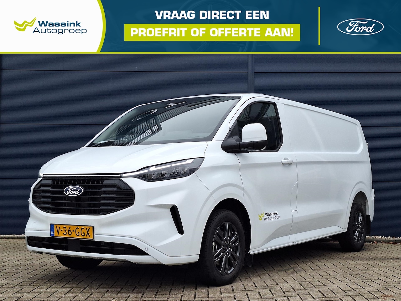 Ford Transit Custom - 2.0 EcoBlue 136pk L2H1 320 Limited | Kunststofafwerking Laadruimte | Winter Pack | Camera - AutoWereld.nl