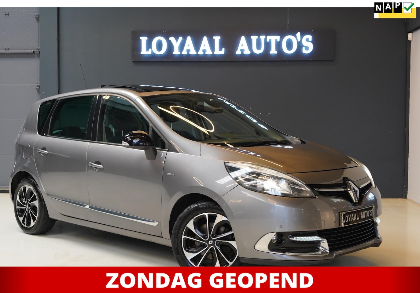 Renault Scénic - 1.2 TCe Bose | NAVI | AIRCO | CRUISE | PANODAK | TREKHAAK | PDC | NAP | APK. - AutoWereld.nl