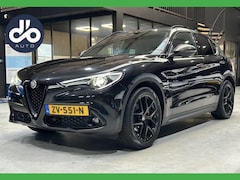 Alfa Romeo Stelvio - 2.2d B-Tech ORG.NL + DEALER O.H. I BEIGE LEER + SPORT I NAVI + CAMERA I 20" LMV