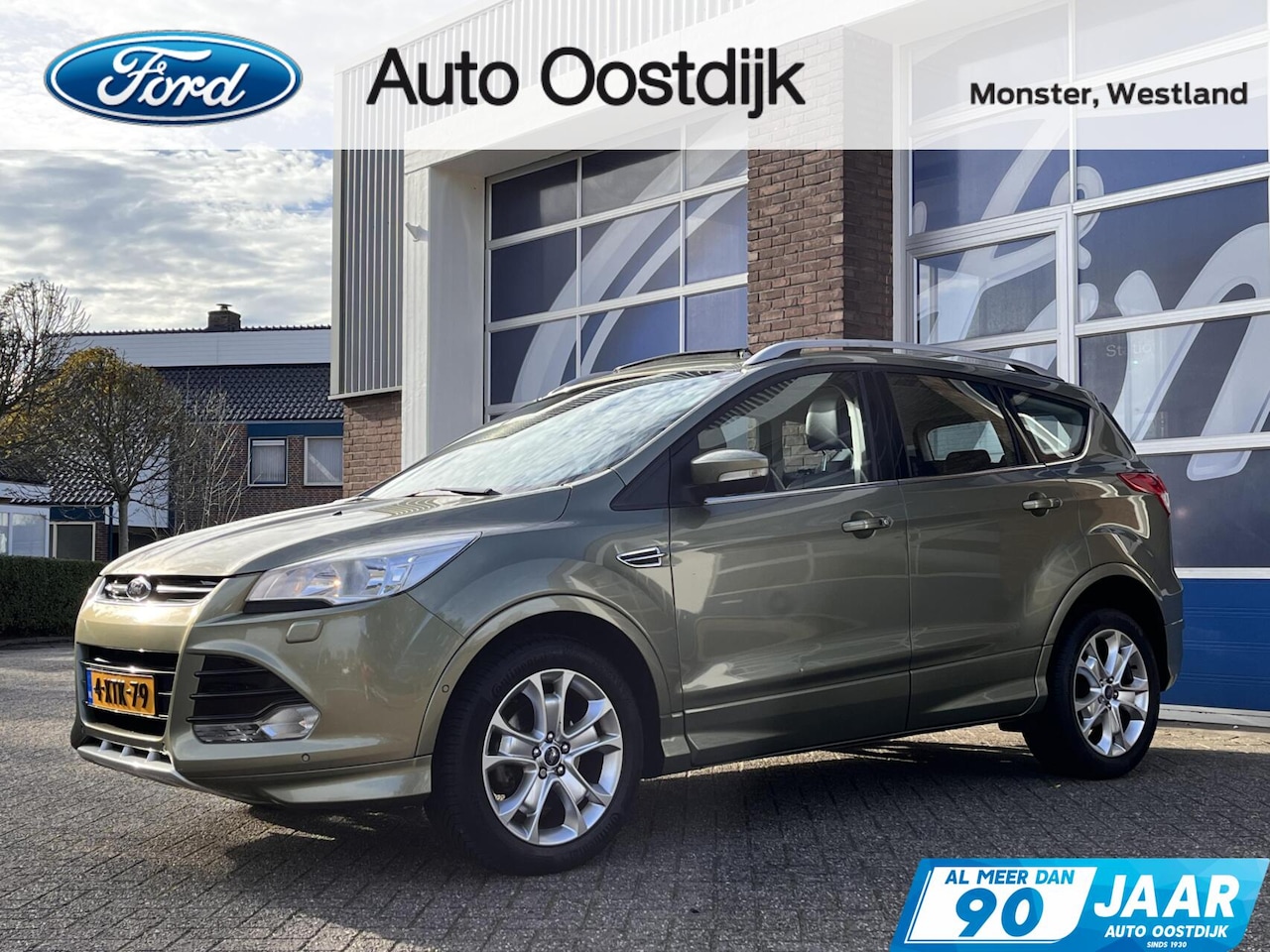 Ford Kuga - 1.6 Titanium Plus 150PK Trekhaak Panodak Winterpack Camera Cruise Navi Elek. Achterklep Ke - AutoWereld.nl