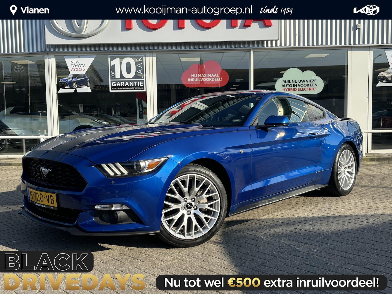 Ford Mustang - Ford 3.8 V6, veel opties en rijgenot, slechts 89000KM! - AutoWereld.nl
